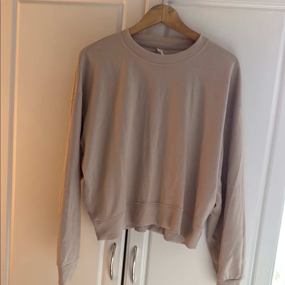 LULULEMON Women's Beige Long Sleeve Top